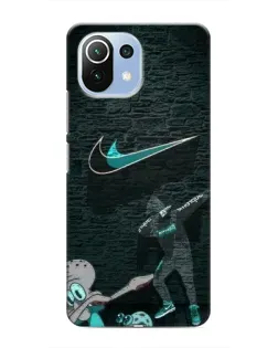 Чохол для Xiaomi Mi 11 Lite з картинкою «Спортивний арт Nike»