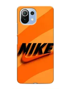 Чохол для Xiaomi Mi 11 Lite з картинкою «Помаранчевий драйв Nike»