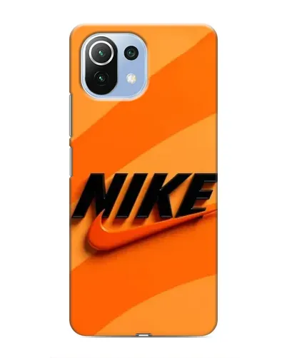 Чехол для Xiaomi Mi 11 Lite с картинкой «Оранжевый драйв Nike» Чехол для Xiaomi Mi 11 Lite с картинкой «Оранжевый драйв Nike»