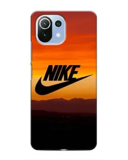 Чохол для Xiaomi Mi 11 Lite з картинкою «Nike — вечірній горизонт»