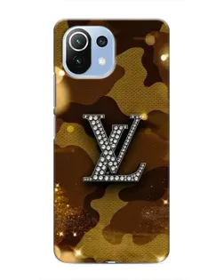 Чехол для Xiaomi Mi 11 Lite с картинкой «Камуфляжный Louis Vuitton»