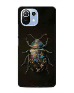 Чехол для Xiaomi Mi 11 Lite с картинкой «LV — мраморный принт»