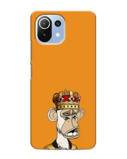 Чохол для Xiaomi Mi 11 Lite з картинкою «Золота мавпа Bored Ape» Чохол для Xiaomi Mi 11 Lite з картинкою «Золота мавпа Bored Ape»