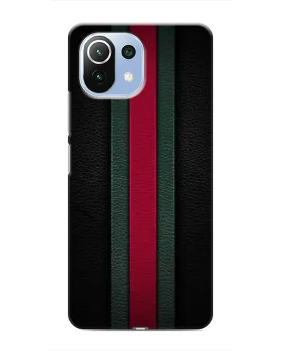Чехол для Xiaomi Mi 11 Lite с картинкой «Gucci — неоновая линия»
