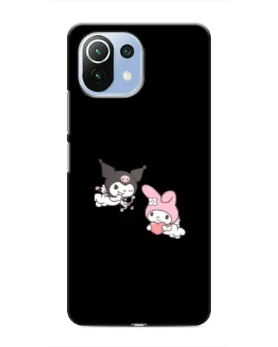 Чехол для Xiaomi Mi 11 Lite с картинкой «My Melody и Kuromi»