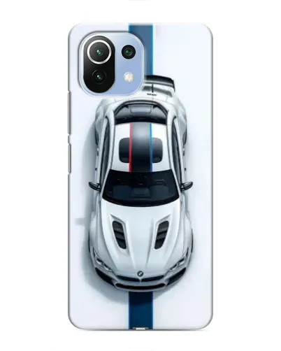 Чехол для Xiaomi Mi 11 Lite с картинкой «Вид сверху — BMW M» Чехол для Xiaomi Mi 11 Lite с картинкой «Вид сверху — BMW M»