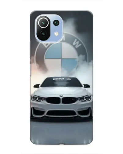 Чехол для Xiaomi Mi 11 Lite с картинкой «BMW в белом дыму» Чехол для Xiaomi Mi 11 Lite с картинкой «BMW в белом дыму»