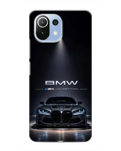 Чехол для Xiaomi Mi 11 Lite с картинкой «BMW сквозь ночной город» Чехол для Xiaomi Mi 11 Lite с картинкой «BMW сквозь ночной город»