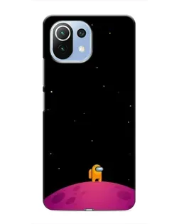 Чохол для Xiaomi Mi 11 Lite з картинкою «Самотній герой на планеті» Чохол для Xiaomi Mi 11 Lite з картинкою «Самотній герой на планеті»