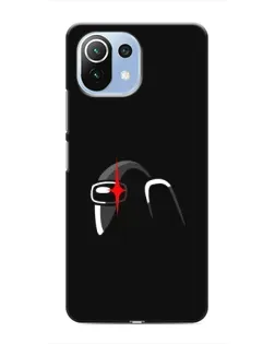 Чохол для Xiaomi Mi 11 Lite з картинкою «Among Us шолом» Чохол для Xiaomi Mi 11 Lite з картинкою «Among Us шолом»
