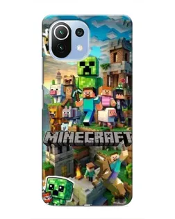 Чохол для Xiaomi Mi 11 Lite з картинкою «Замок Minecraft» Чохол для Xiaomi Mi 11 Lite з картинкою «Замок Minecraft»