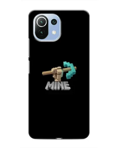 Чехол для Xiaomi Mi 11 Lite с картинкой «Алмазная кирка» Чехол для Xiaomi Mi 11 Lite с картинкой «Алмазная кирка»