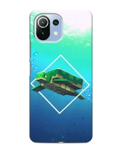 Чехол для Xiaomi Mi 11 Lite с картинкой «Черепаха Minecraft» Чехол для Xiaomi Mi 11 Lite с картинкой «Черепаха Minecraft»