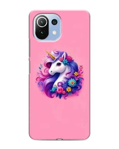Чехол для Xiaomi Mi 11 Lite с картинкой «Сказочный единорог»