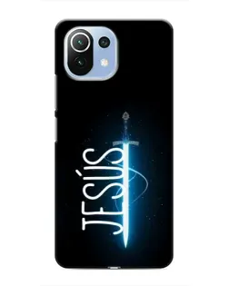 Чехол для Xiaomi Mi 11 Lite с картинкой «Меч Духа Jesus»