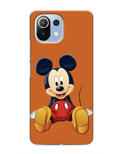 Чехол для Xiaomi Mi 11 Lite с картинкой «Микки отдыхает» Чехол для Xiaomi Mi 11 Lite с картинкой «Микки отдыхает»