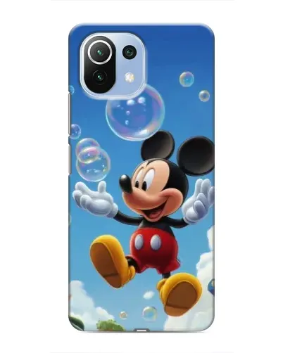 Чехол для Xiaomi Mi 11 Lite с картинкой «Mickey и мыльные пузыри» Чехол для Xiaomi Mi 11 Lite с картинкой «Mickey и мыльные пузыри»