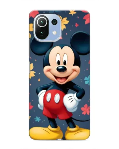 Чехол для Xiaomi Mi 11 Lite с картинкой «Осенний Mickey Mouse» Чехол для Xiaomi Mi 11 Lite с картинкой «Осенний Mickey Mouse»