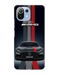 Чохол для Xiaomi Mi 11 Lite з картинкою «Mercedes — білий карбон» Чохол для Xiaomi Mi 11 Lite з картинкою «Mercedes — білий карбон»