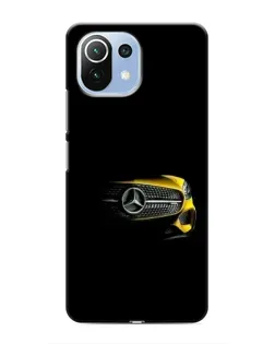 Чехол для Xiaomi Mi 11 Lite с картинкой «Mercedes — ретро стиль»
