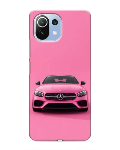 Чохол для Xiaomi Mi 11 Lite з картинкою «Рожевий Mercedes AMG» Чохол для Xiaomi Mi 11 Lite з картинкою «Рожевий Mercedes AMG»