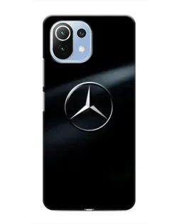 Чехол для Xiaomi Mi 11 Lite с картинкой «Mercedes на металле» Чехол для Xiaomi Mi 11 Lite с картинкой «Mercedes на металле»