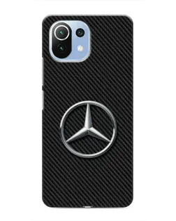 Чехол для Xiaomi Mi 11 Lite с картинкой «Карбоновый Mercedes стиль» Чехол для Xiaomi Mi 11 Lite с картинкой «Карбоновый Mercedes стиль»