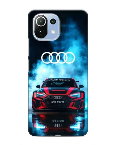 Чехол для Xiaomi Mi 11 Lite с картинкой «Audi Sport — неон» Чехол для Xiaomi Mi 11 Lite с картинкой «Audi Sport — неон»