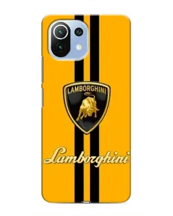 Чохол для Xiaomi Mi 11 Lite з картинкою «Lamborghini Stripe жовтий» Чохол для Xiaomi Mi 11 Lite з картинкою «Lamborghini Stripe жовтий»