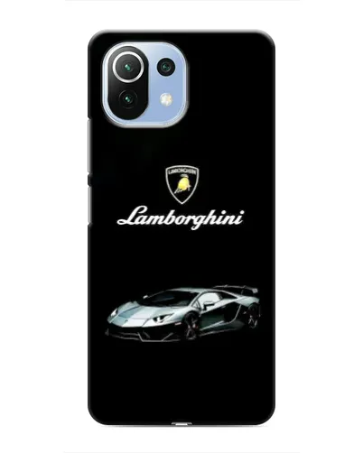 Чехол для Xiaomi Mi 11 Lite с картинкой «Логотип Lamborghini классика» Чехол для Xiaomi Mi 11 Lite с картинкой «Логотип Lamborghini классика»