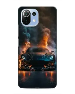 Чехол для Xiaomi Mi 11 Lite с картинкой «Lamborghini дымная эстетика» Чехол для Xiaomi Mi 11 Lite с картинкой «Lamborghini дымная эстетика»
