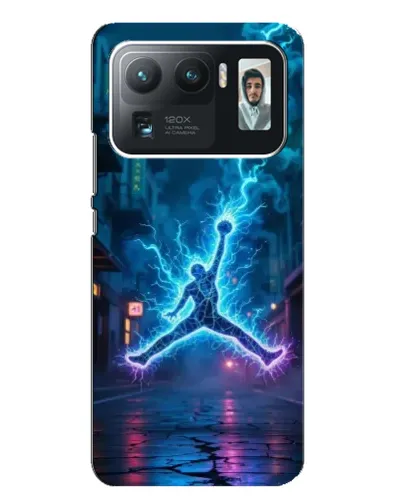 Чехол для Xiaomi Mi 11 Ultra с картинкой «Jordan Gold Jumpman»