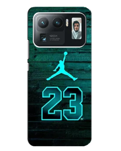 Чехол для Xiaomi Mi 11 Ultra с картинкой «Jordan Cyan 23»