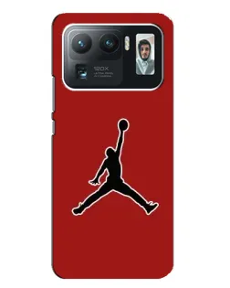 Чехол для Xiaomi Mi 11 Ultra с картинкой «Jordan Red Back» Чехол для Xiaomi Mi 11 Ultra с картинкой «Jordan Red Back»