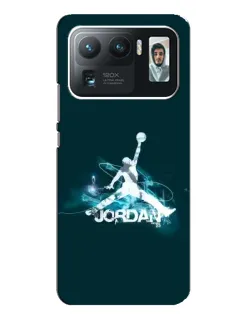 Чехол для Xiaomi Mi 11 Ultra с картинкой «Jordan Blue Fire» Чехол для Xiaomi Mi 11 Ultra с картинкой «Jordan Blue Fire»