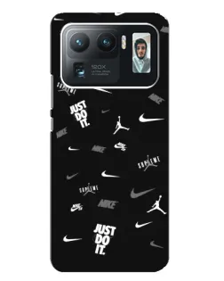 Чехол для Xiaomi Mi 11 Ultra с картинкой «Nike Black Pattern» Чехол для Xiaomi Mi 11 Ultra с картинкой «Nike Black Pattern»