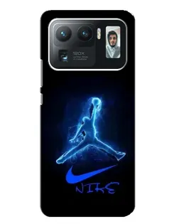 Чехол для Xiaomi Mi 11 Ultra с картинкой «Jordan Neon Blue» Чехол для Xiaomi Mi 11 Ultra с картинкой «Jordan Neon Blue»