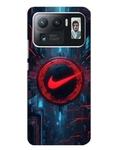 Чехол для Xiaomi Mi 11 Ultra с картинкой «Техногенный стиль Nike»