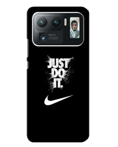 Чехол для Xiaomi Mi 11 Ultra с картинкой «Текстовый принт Nike»