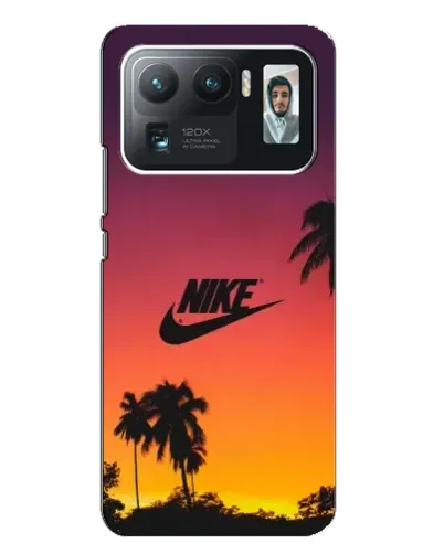 Чехол для Xiaomi Mi 11 Ultra с картинкой «Nike на закате солнца»