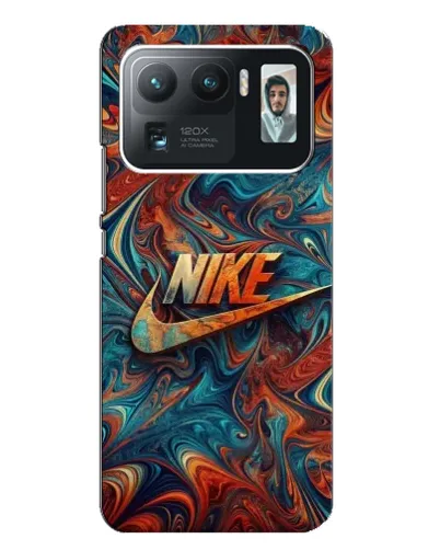 Чехол для Xiaomi Mi 11 Ultra с картинкой «Nike в абстракции»