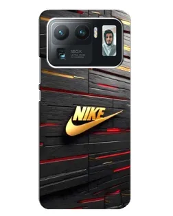Чехол для Xiaomi Mi 11 Ultra с картинкой «Золотой Nike на металле» Чехол для Xiaomi Mi 11 Ultra с картинкой «Золотой Nike на металле»