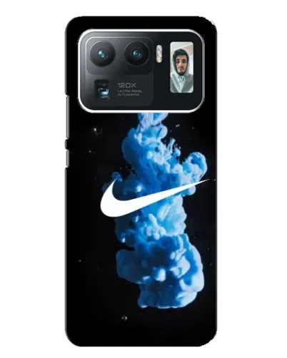 Чехол для Xiaomi Mi 11 Ultra с картинкой «Nike и синий дым»