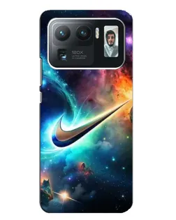 Чехол для Xiaomi Mi 11 Ultra с картинкой «Космический Nike Swoosh» Чехол для Xiaomi Mi 11 Ultra с картинкой «Космический Nike Swoosh»