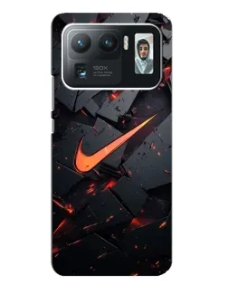 Чехол для Xiaomi Mi 11 Ultra с картинкой «Nike — эффект разломов» Чехол для Xiaomi Mi 11 Ultra с картинкой «Nike — эффект разломов»