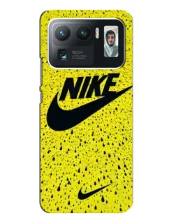 Чехол для Xiaomi Mi 11 Ultra с картинкой «Желтый текстурный Nike» Чехол для Xiaomi Mi 11 Ultra с картинкой «Желтый текстурный Nike»