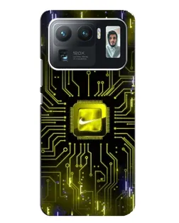 Чехол для Xiaomi Mi 11 Ultra с картинкой «Nike — золотая искра» Чехол для Xiaomi Mi 11 Ultra с картинкой «Nike — золотая искра»