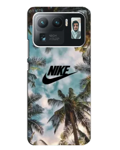 Чехол для Xiaomi Mi 11 Ultra с картинкой «Тропический принт Nike» Чехол для Xiaomi Mi 11 Ultra с картинкой «Тропический принт Nike»