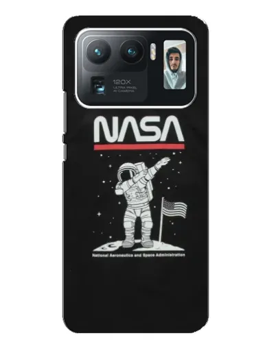 Чехол для Xiaomi Mi 11 Ultra с картинкой «NASA — шагаем по Луне» Чехол для Xiaomi Mi 11 Ultra с картинкой «NASA — шагаем по Луне»