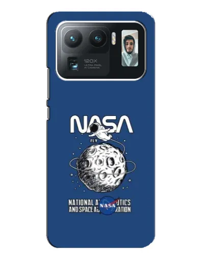 Чехол для Xiaomi Mi 11 Ultra с картинкой «NASA — лунная миссия» Чехол для Xiaomi Mi 11 Ultra с картинкой «NASA — лунная миссия»